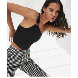 Linen blend crop top From Zara